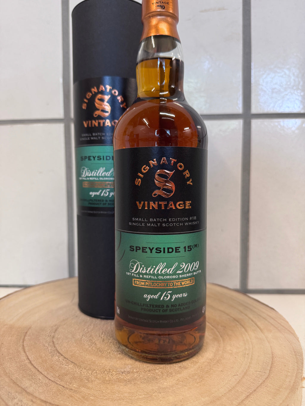 シグナトリー　シークレット　スペイサイド（M）　バッチ＃18　15年　Speyside (M) Small Batch Edition #18