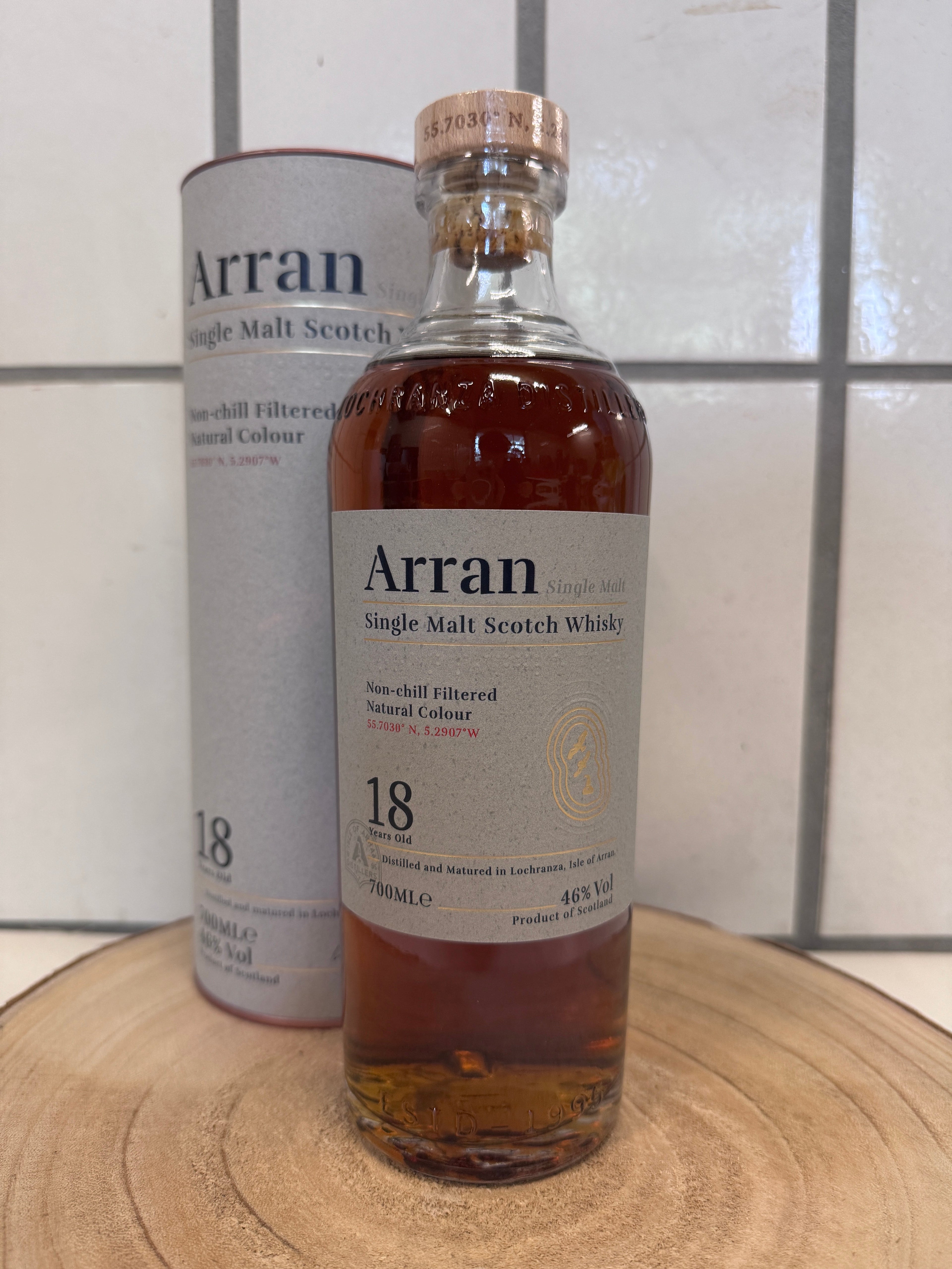 アラン 18年　Arran 18-year-old　46.0％