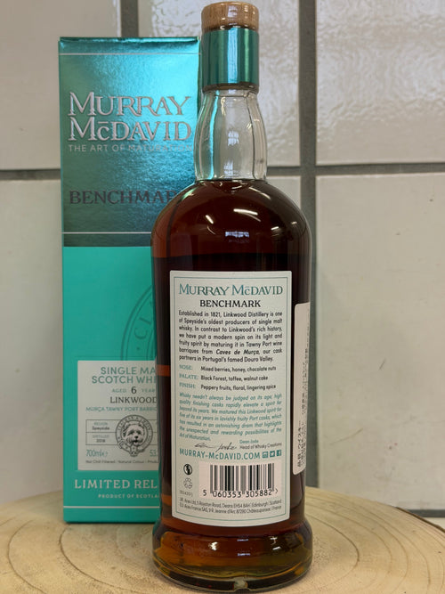 (マーレイ マクダヴィッド) リンクウッド 6年 トゥニー ポート バリック　Linkwood 2018/2024 - 6 y.o. - Tawny Port Barrique - Murray McDavid