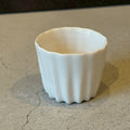 カヌレ茶器 茶杯　白【FK14】