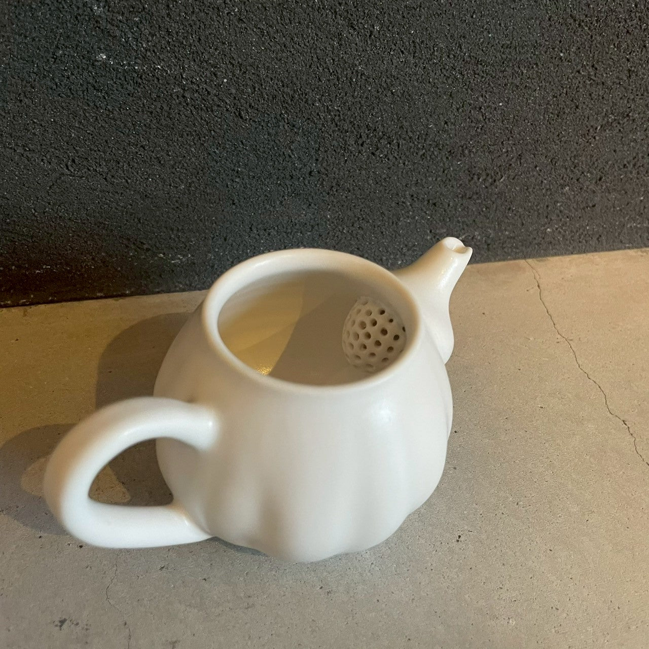 Kyusu Series Teapot White [FK36]