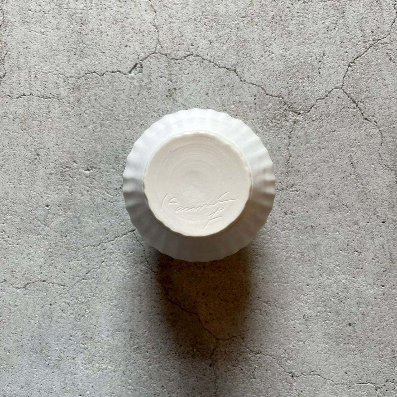 Vase C White [FK61]