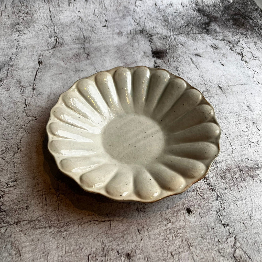Rinka Deep Plate, Large - Tetsusan | Furutani Tougei (Shigaraki Ware Ceramics) [Old 33]