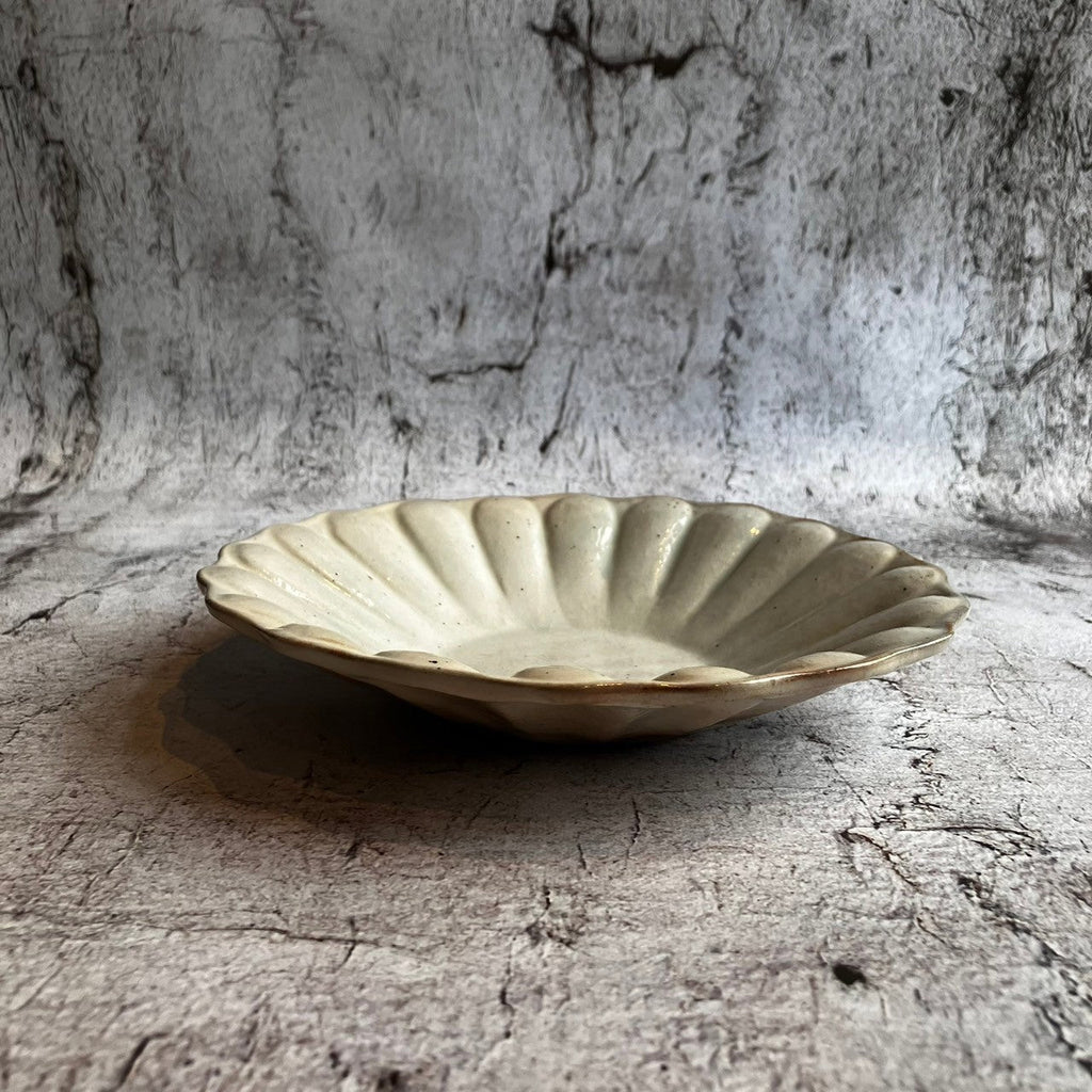 Rinka Deep Plate, Large - Tetsusan | Furutani Tougei (Shigaraki Ware Ceramics) [Old 33]