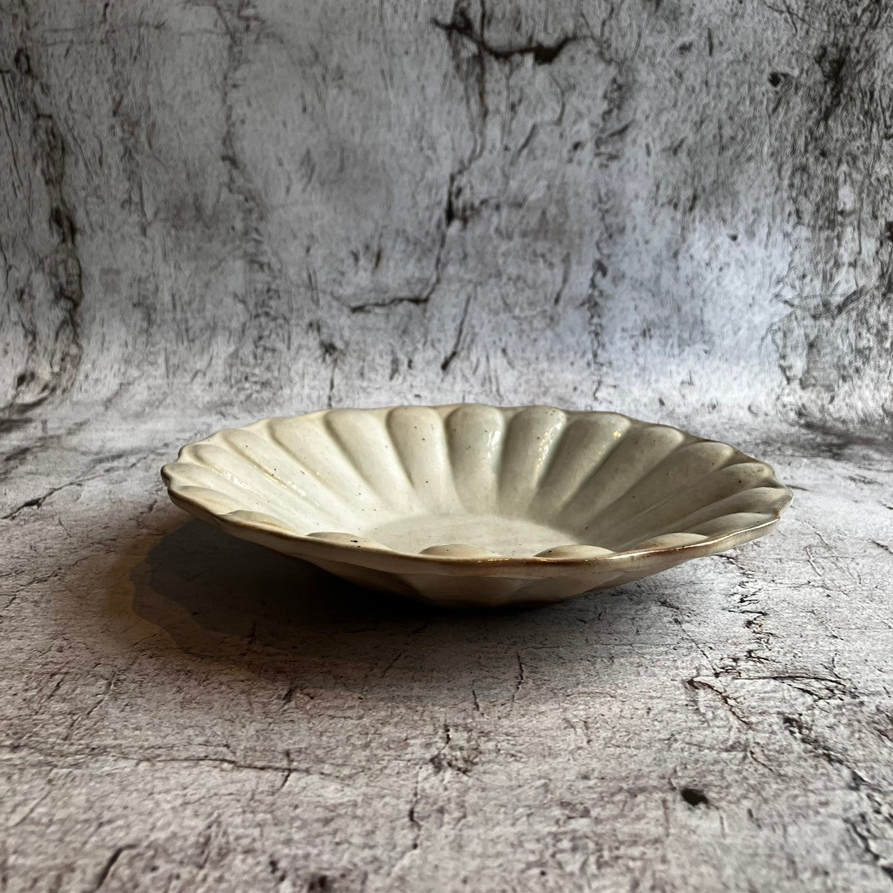 Rinka Deep Plate, Large - Tetsusan | Furutani Tougei (Shigaraki Ware Ceramics) [Old 33]