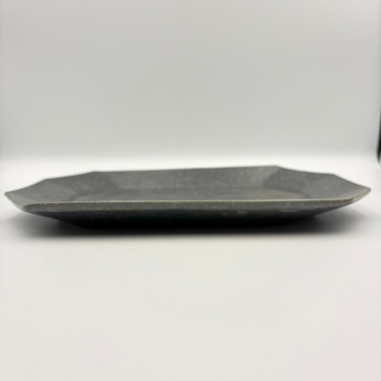 Octagonal Plate, Large, Grey Glaze [Old 72]