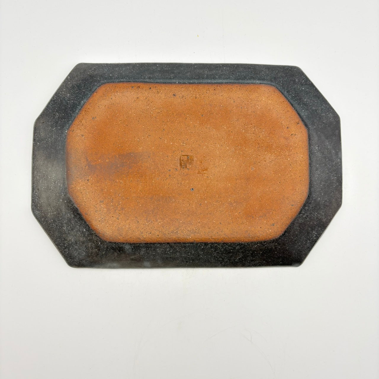 Octagonal Plate, Large, Grey Glaze [Old 72]