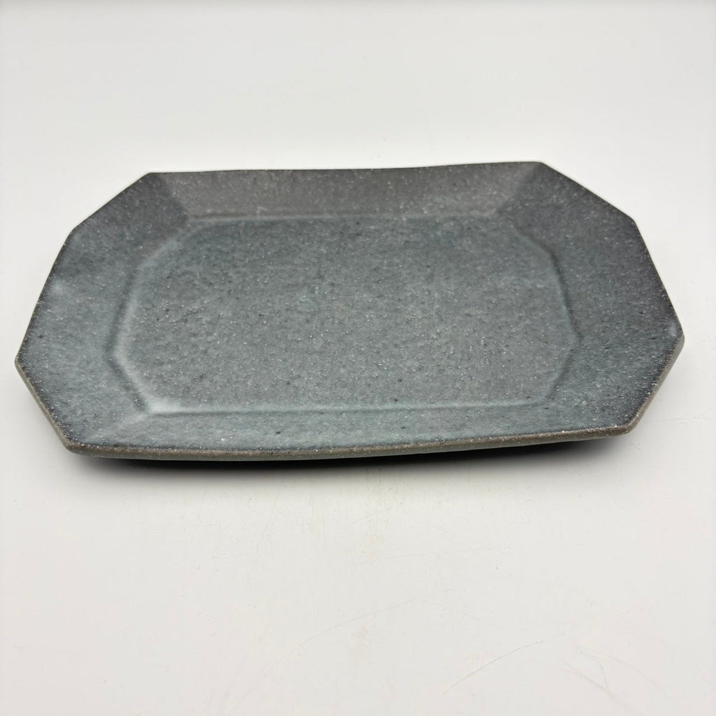 Octagonal Plate Small, Grey Glaze [Old 73]