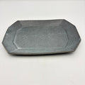 Octagonal Plate Small, Grey Glaze [Old 73]