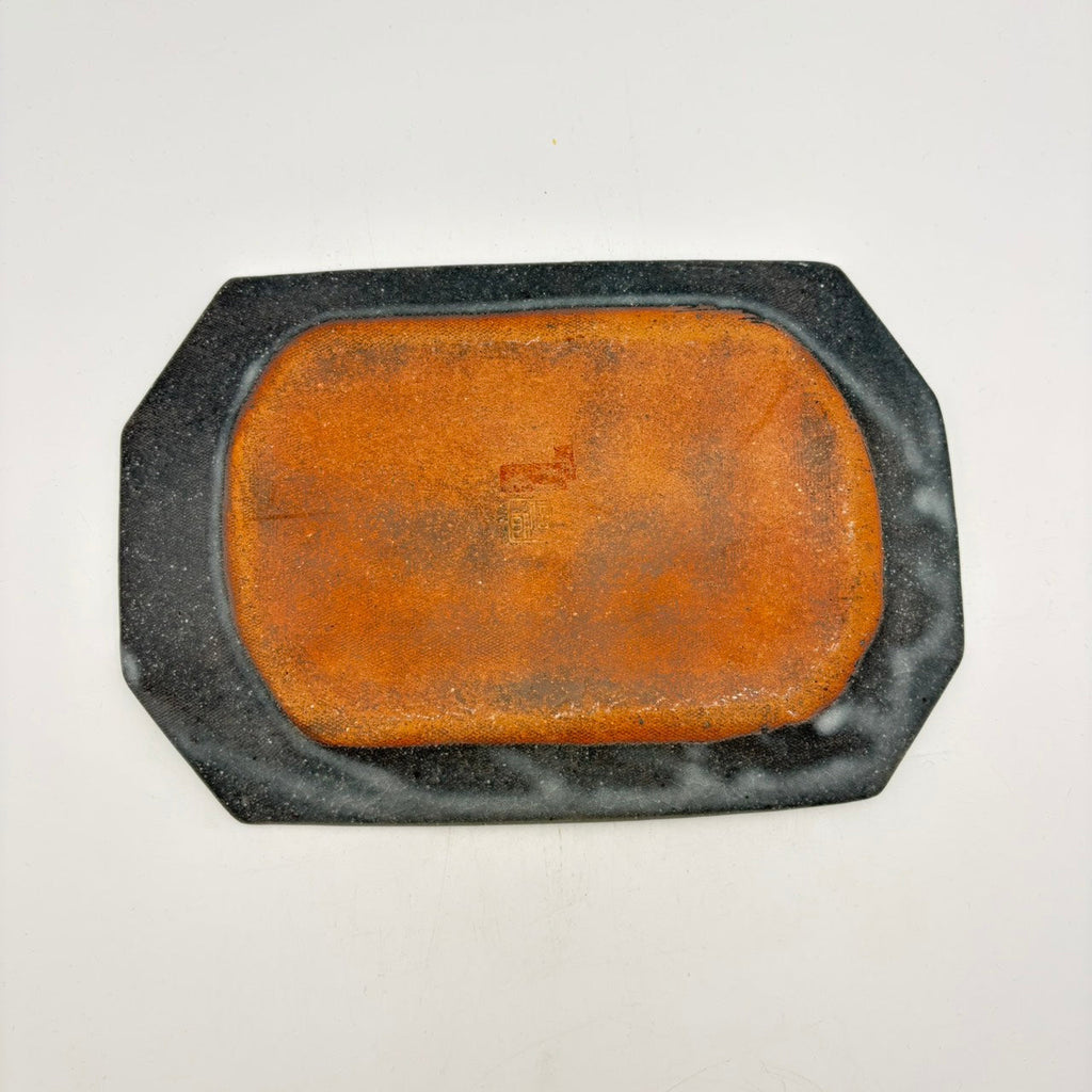 Octagonal Plate Small, Grey Glaze [Old 73]