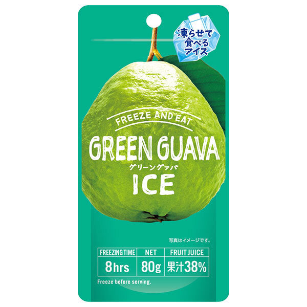 Tanio Food Industry F&E Green Guava Ice Cream 80g x 12 bags [shipped in Japan]