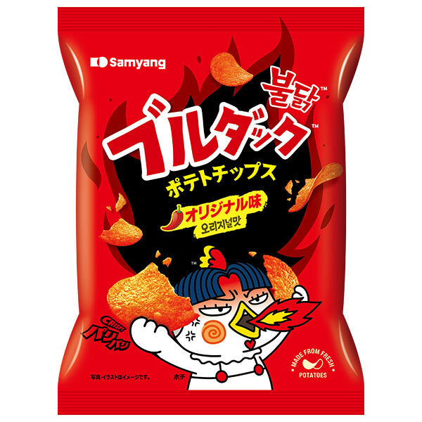三養ジャパン ブルダック ポテトチップス オリジナル味 55g×20個入【日本出荷】