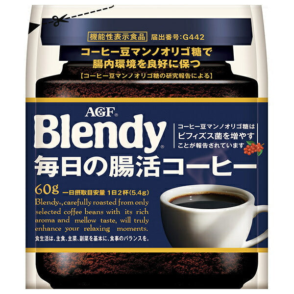AGF Blendy Daily Intestine Coffee 60g bag x 12 bags [shipped in Japan]