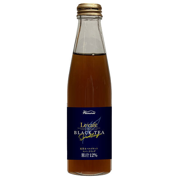 HARUNA Le Cafe Sparkling Tea 200ml bottle x 24 bottles [Shipped in Japan]