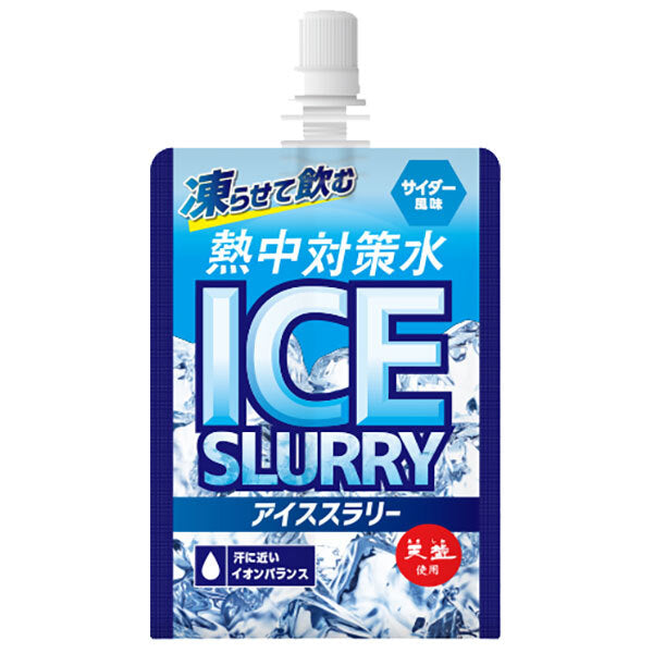 Ako Kasei Heatstroke Prevention Water Ice Slurry Cider Flavor 120g x 30 pieces [Shipped in Japan]