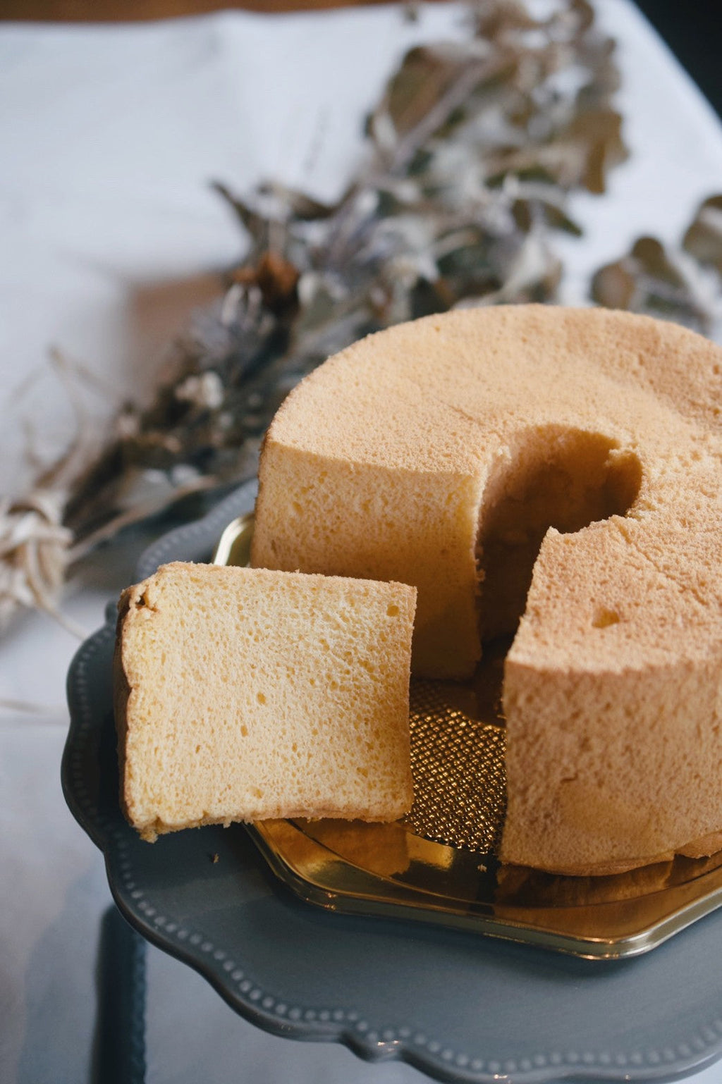Gluten-Free Rice Flour Chiffon Cake (Whole)