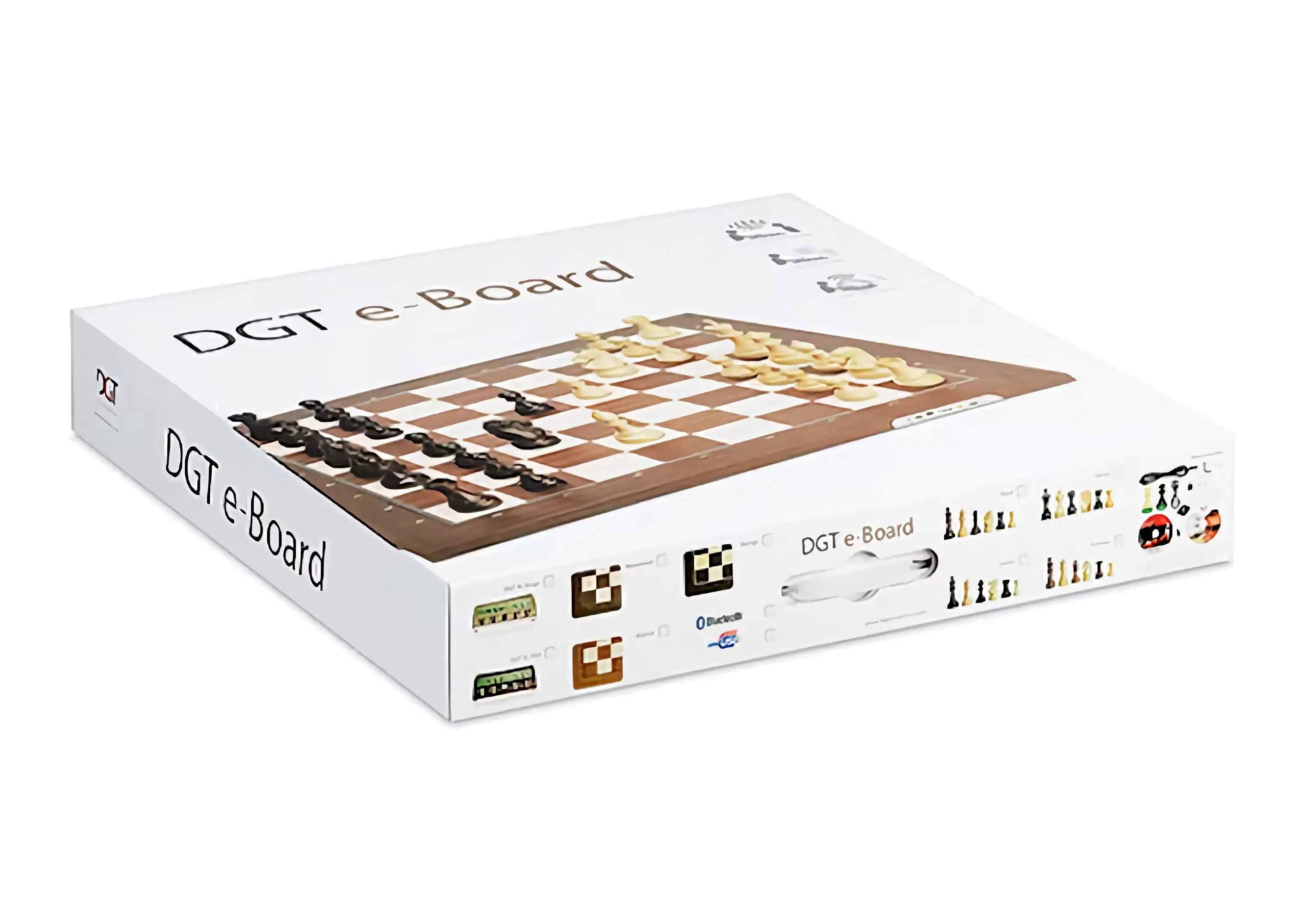 DGT USB e-Board Walnut ウォールナット  電子チェスボード[オンライン対応]