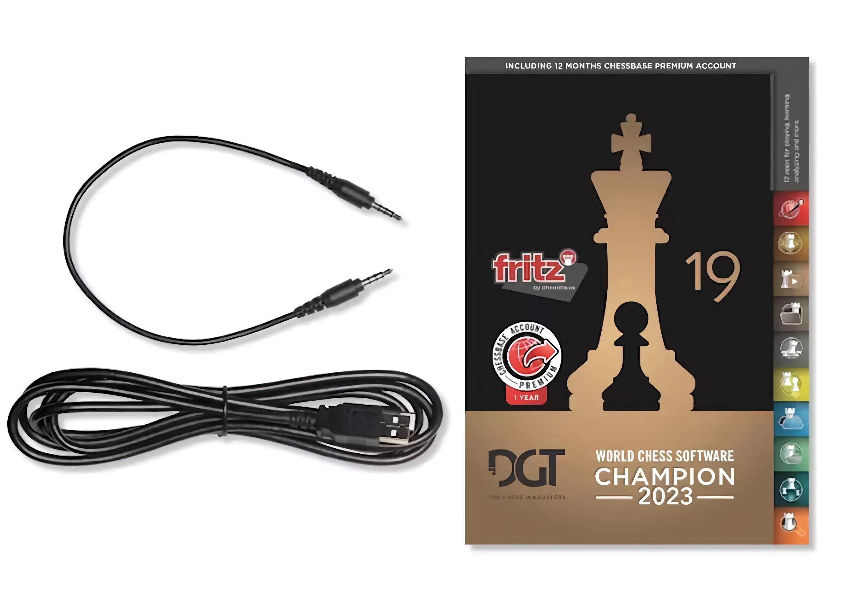 DGT USB e-Board Rosewood Electronic Chess Board [Online Compatible]