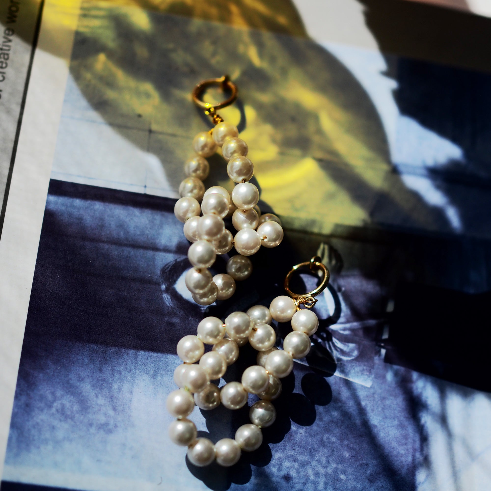 Whip Pearl Pierce/Earrings