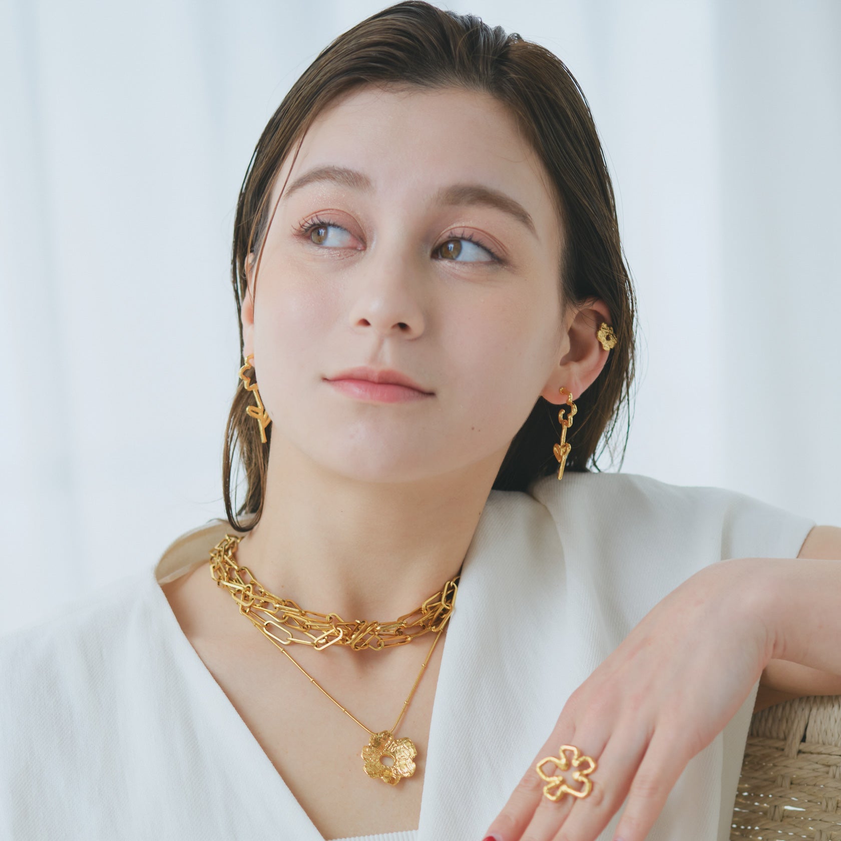 Mini Poppy Ear Cuff