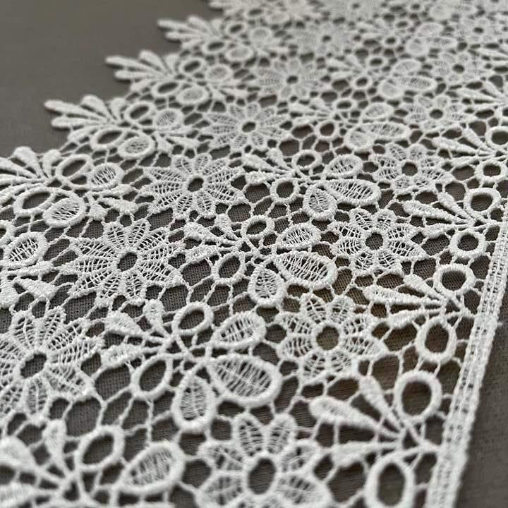 Ribbon Lace Han-eri, Handmade Han-eri, Obi Ornament, Kake-eri, Date-eri [2]
