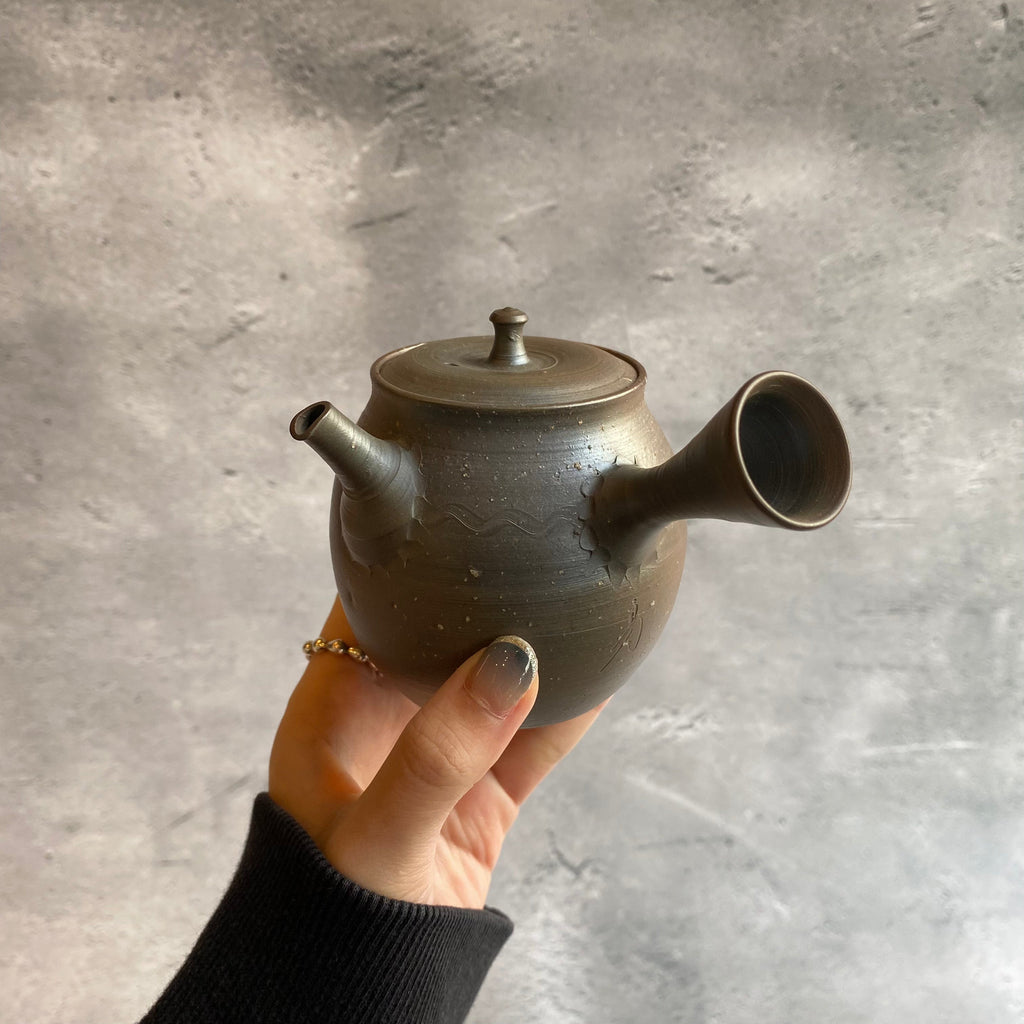 朱泥筋目急須（230ml）【10】