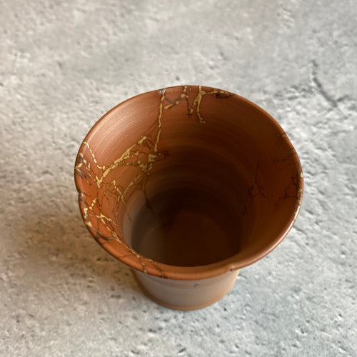 205 Mogake Teacup, Vermillion [17]