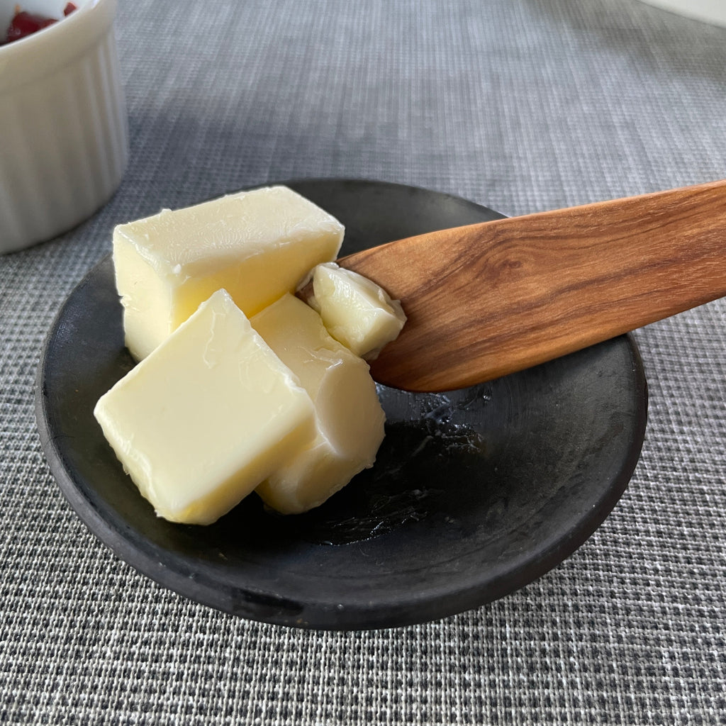 Olive wood butter knife