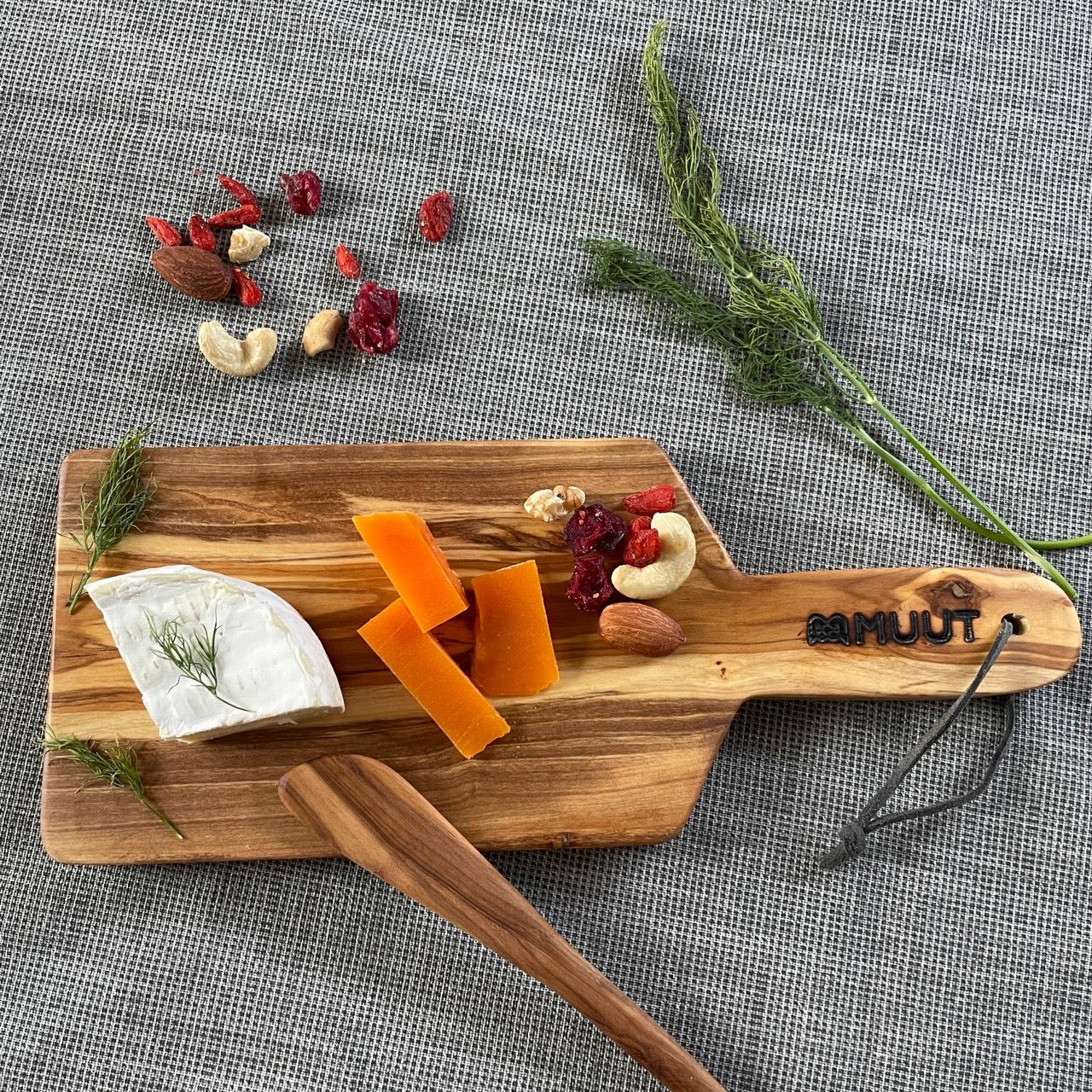 Olive cheese board
