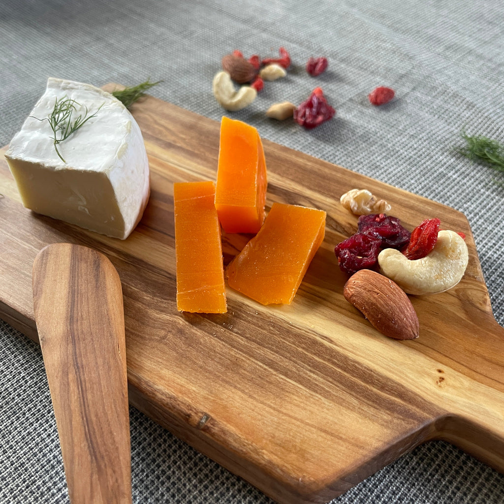 Olive cheese board