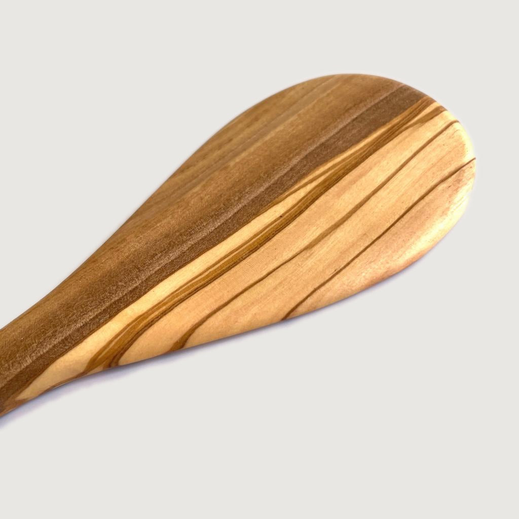 Olive wooden rice paddle