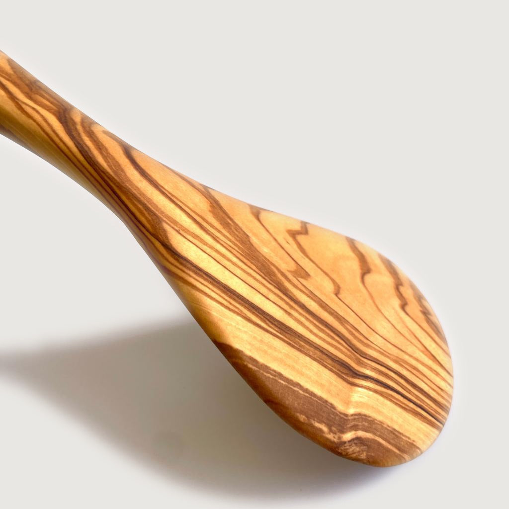 Olive wooden rice paddle