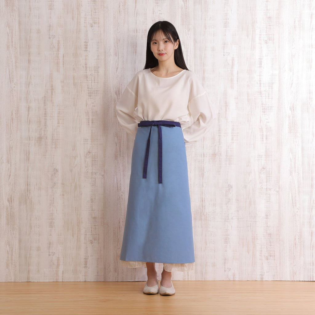 [Michelle Machoto] Michelle Machoto Plain Sommelier Apron D-0601-1