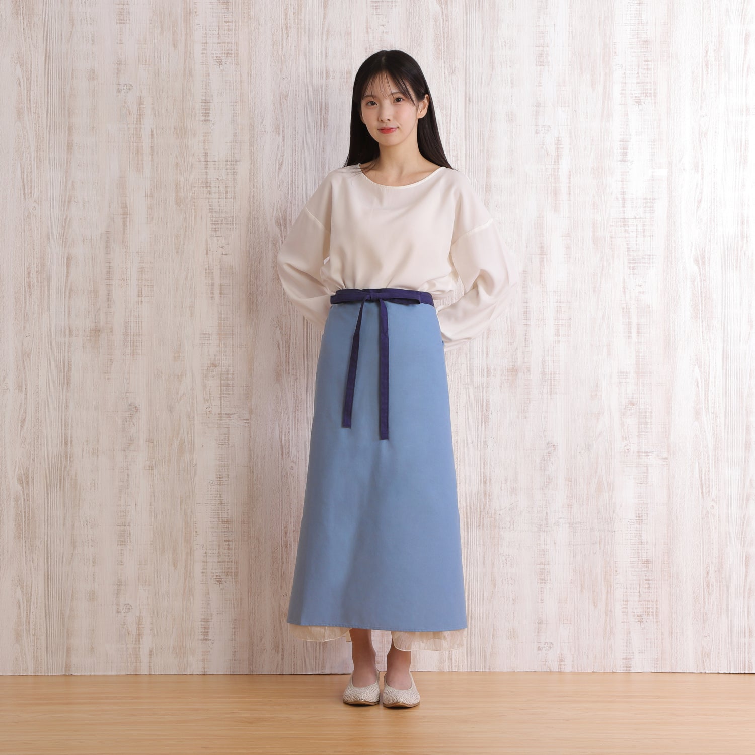 [Michelle Machoto] Michelle Machoto Plain Sommelier Apron D-0601-1