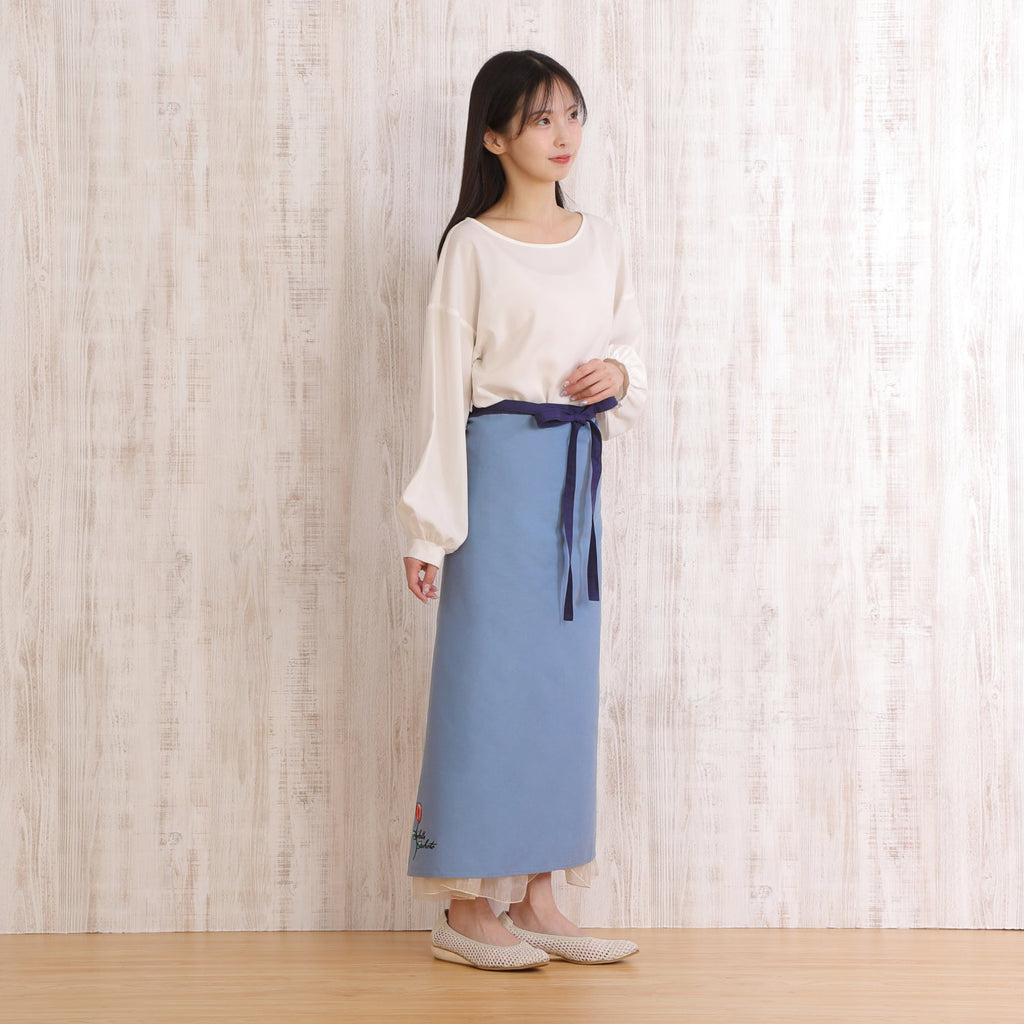 [Michelle Machoto] Michelle Machoto Plain Sommelier Apron D-0601-1