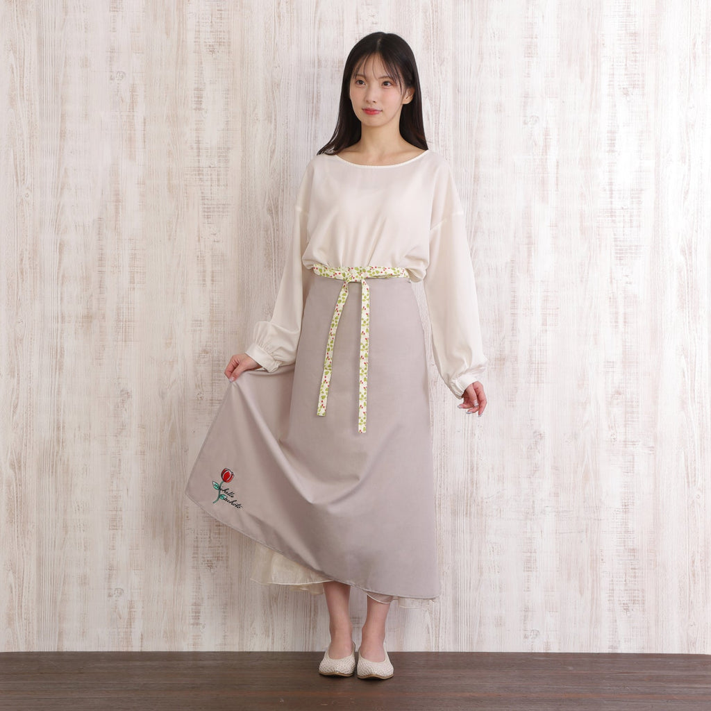 [Michelle Machoto] Michelle Machoto Strawberry Sommelier Apron D-0602-2