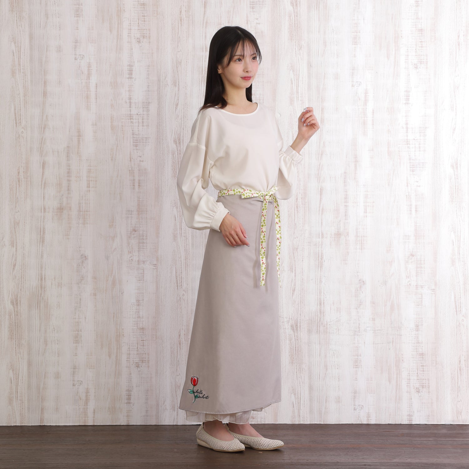 [Michelle Machoto] Michelle Machoto Strawberry Sommelier Apron D-0602-2