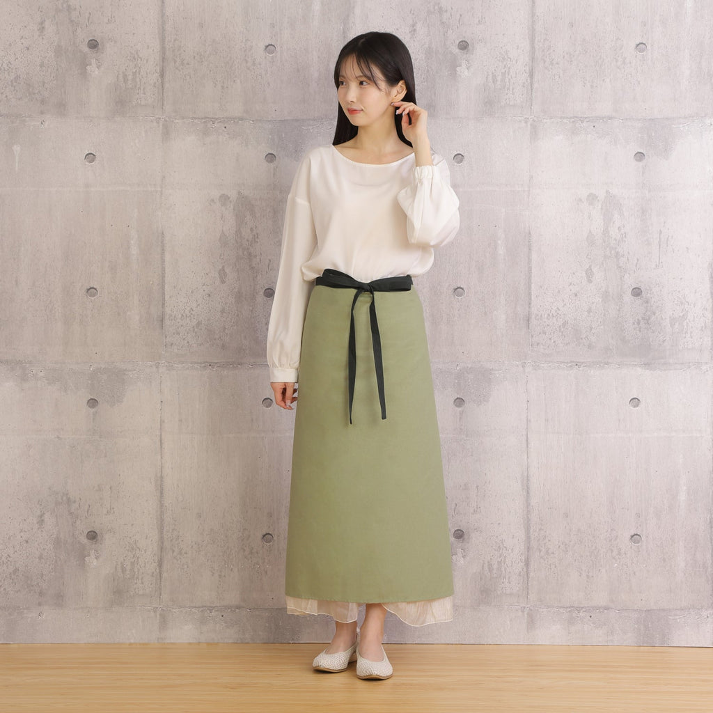 [Michelle Machoto] Plain Sommelier Apron D-0603-1