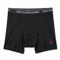 POLO RALPH LAUREN Men's Boxer Briefs Black NCBBP pr43-ncbbp