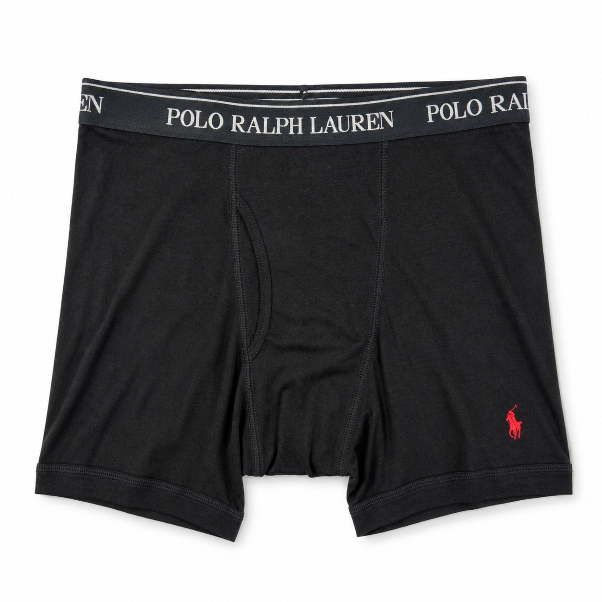 POLO RALPH LAUREN Men's Boxer Briefs Black NCBBP pr43-ncbbp
