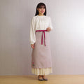 [Michelle Machoto] Michelle Machoto Plain Sommelier Apron D-0602-1