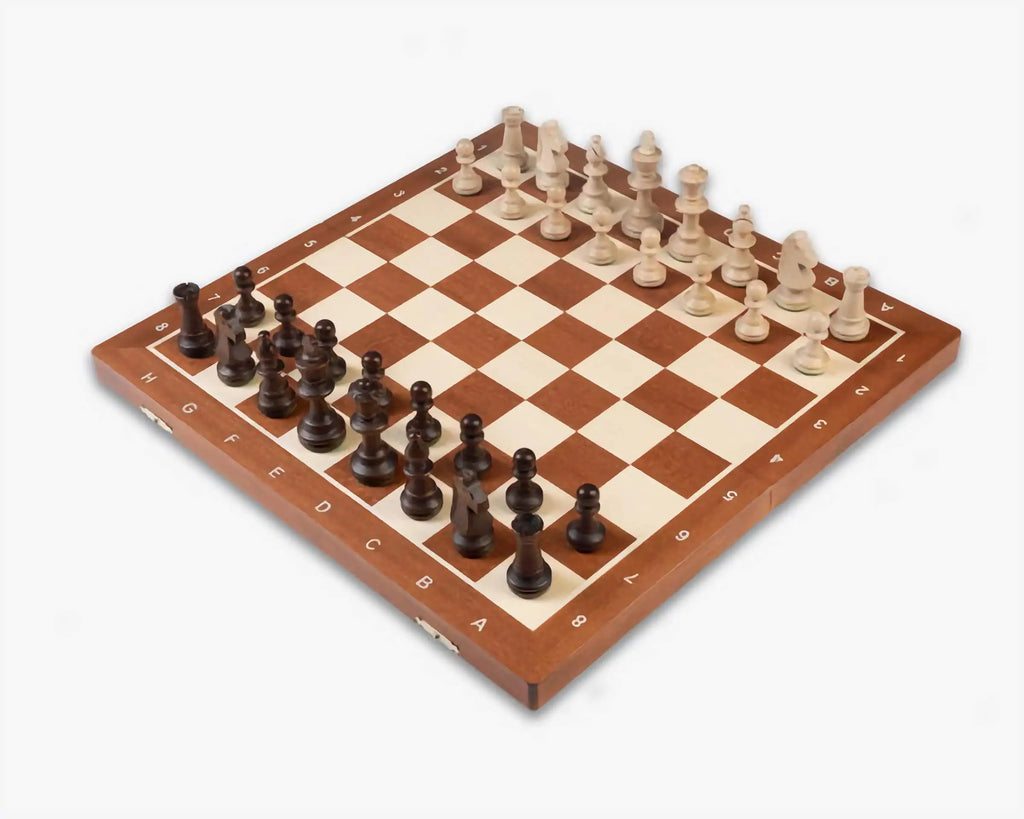 WEGIEL Tournament No. 5 Competition Chess Set with 2 Queens