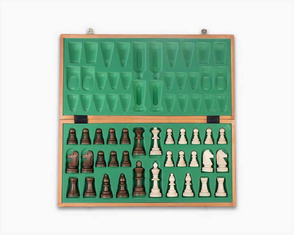 WEGIEL Tournament Chess Set No. 6 with 2 Queens