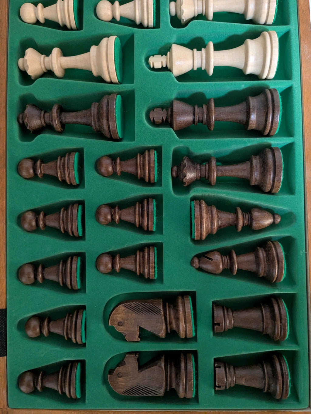 WEGIEL Tournament Chess Set No. 6 with 2 Queens