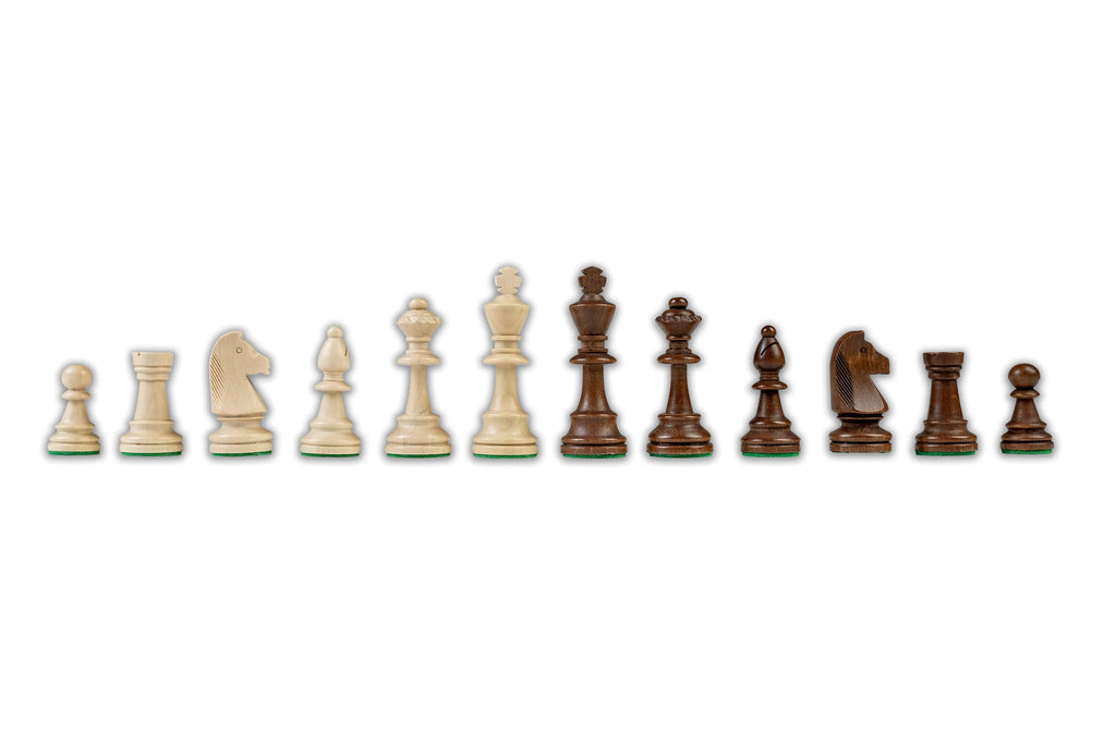 WEGIEL Tournament Chess Set No. 6 with 2 Queens