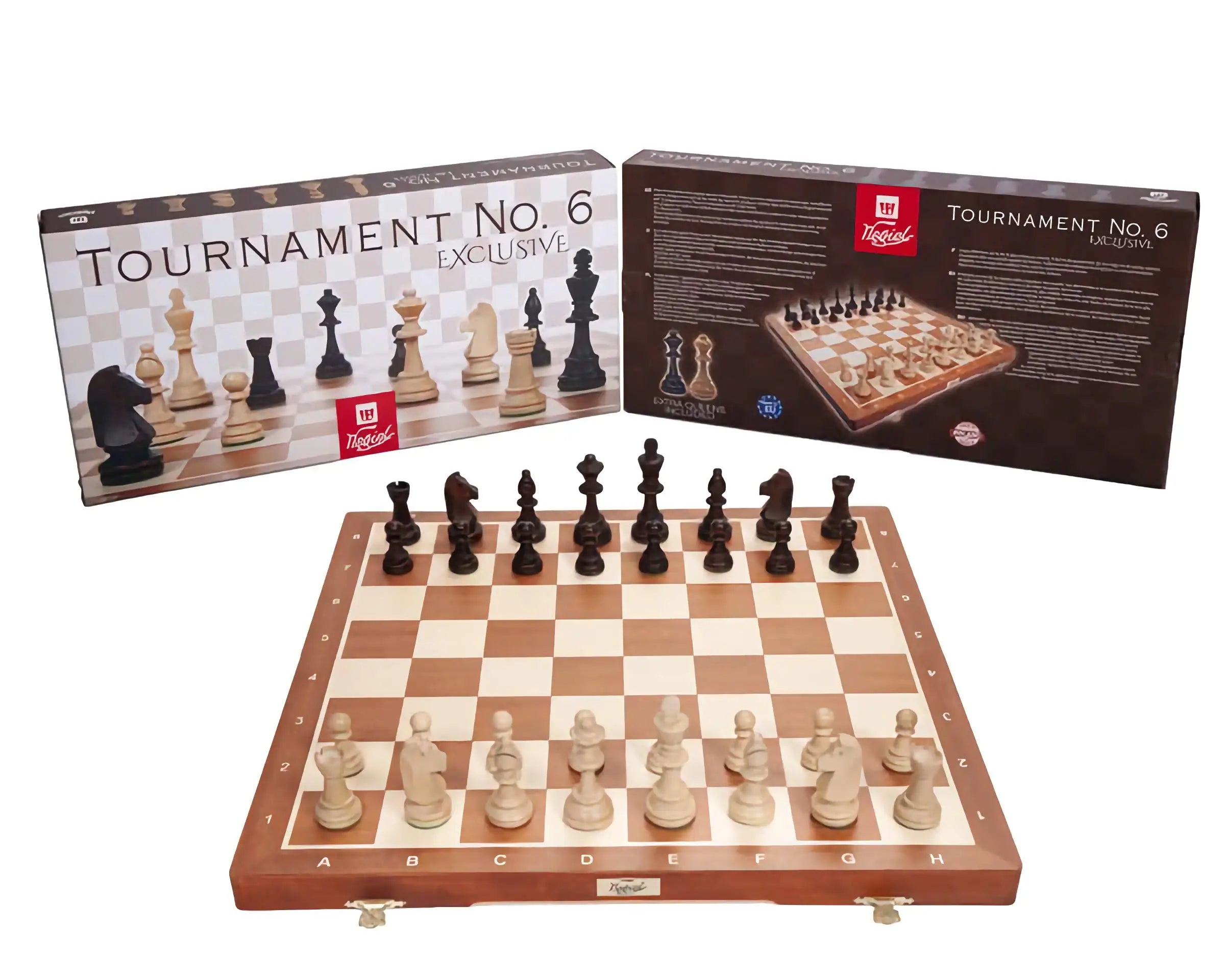 WEGIEL Tournament Chess Set No. 6 with 2 Queens
